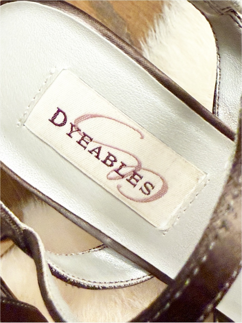 Dyeables Women's Lovely Dyeable Sandal 8.5 - Picture 9 of 13